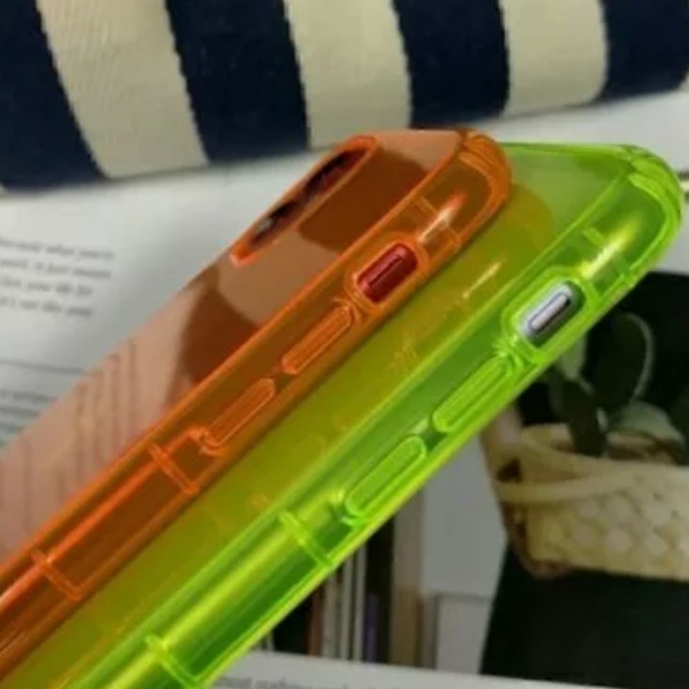 Neon Fluorescent Color Clear Case Cover - Picture 5 of 10